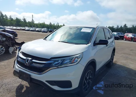 2016 Honda Cr-V Se from USA, damaged, VIN 5J6RM4H47GL103977